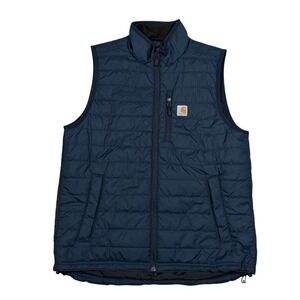 Carhartt Gilliam Rain Defender Insulated Vest Mens L TALL Quilted Relaxed Fit